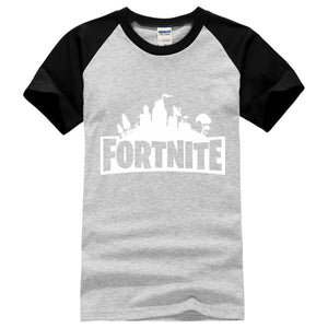 short sleeve raglan sleeves camisetas men 2018 summer new Fortnite t-shirts Hip Hop Male fashion high quality cotton top clothes