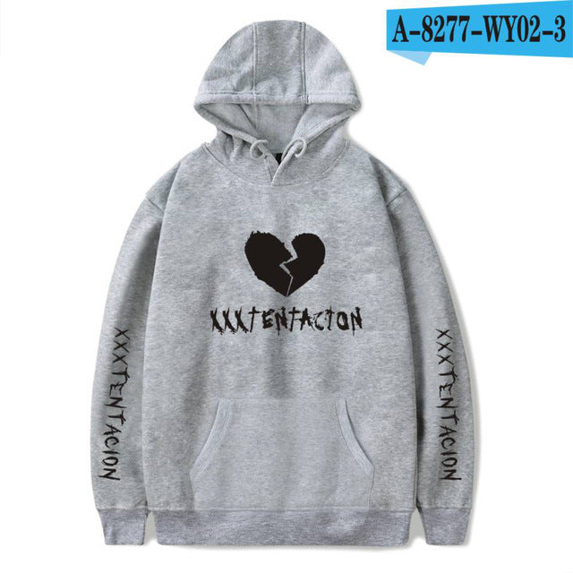 New Arrival XXXTentacion Hoodies Men Women Casual Pullover Streetwear Sweatshirt Sudadera Hombre Harajuku Male Hoodie Women Tops