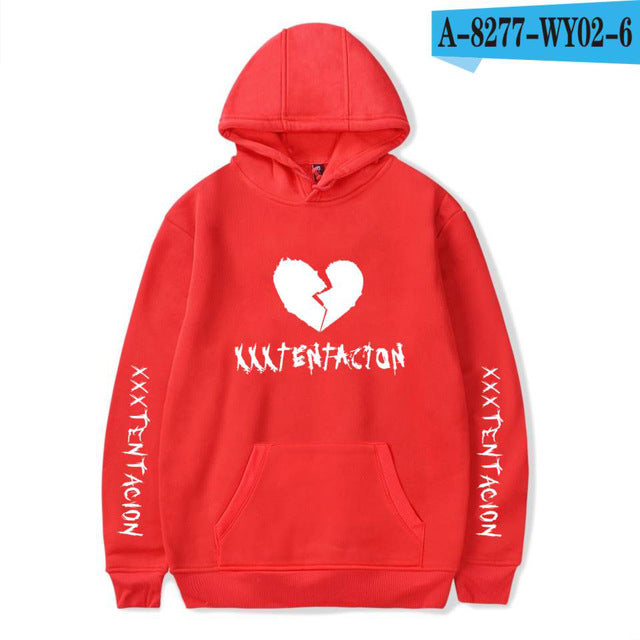 New Arrival XXXTentacion Hoodies Men Women Casual Pullover Streetwear Sweatshirt Sudadera Hombre Harajuku Male Hoodie Women Tops