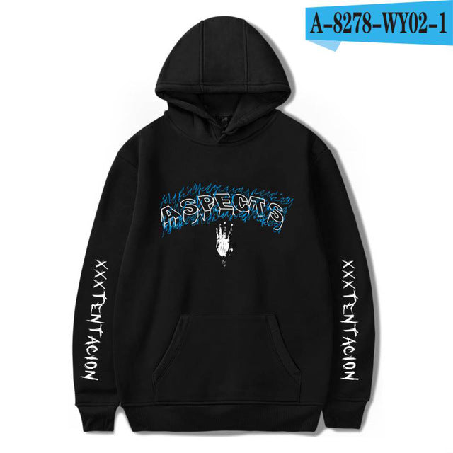 New Arrival XXXTentacion Hoodies Men Women Casual Pullover Streetwear Sweatshirt Sudadera Hombre Harajuku Male Hoodie Women Tops