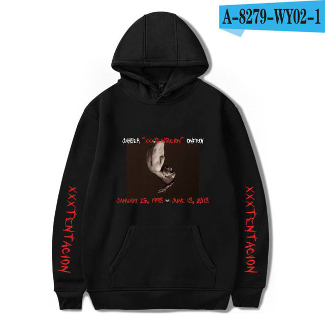 New Arrival XXXTentacion Hoodies Men Women Casual Pullover Streetwear Sweatshirt Sudadera Hombre Harajuku Male Hoodie Women Tops