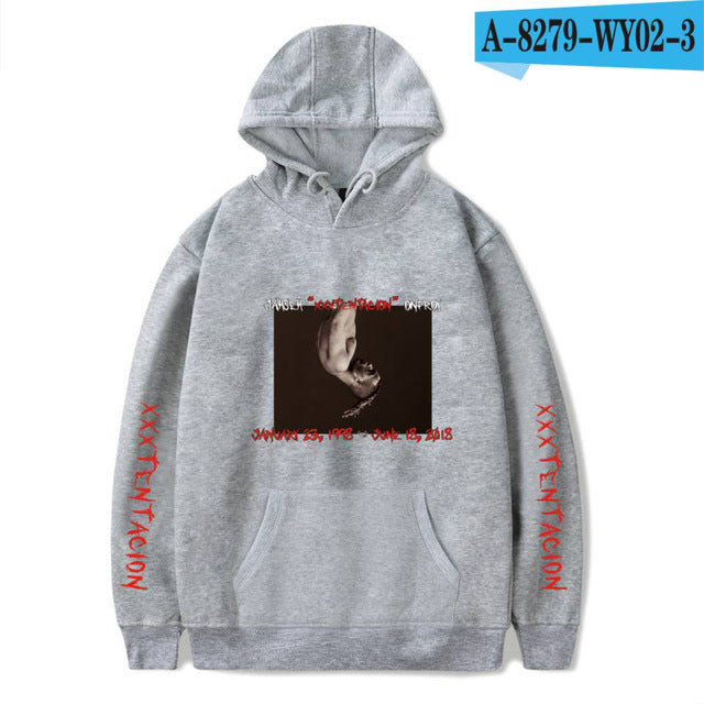 New Arrival XXXTentacion Hoodies Men Women Casual Pullover Streetwear Sweatshirt Sudadera Hombre Harajuku Male Hoodie Women Tops