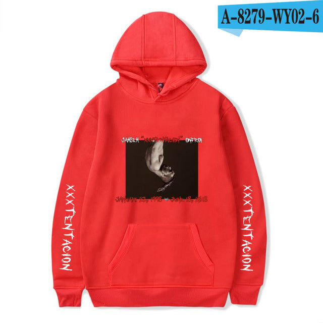New Arrival XXXTentacion Hoodies Men Women Casual Pullover Streetwear Sweatshirt Sudadera Hombre Harajuku Male Hoodie Women Tops