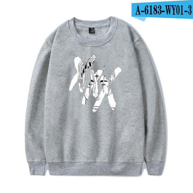 Drop Shipping Xxxtentacion Hoodies Men Women 2018 New Printed Sweatshirt Hooded Pullover Plus Size Oversized Hoodie Sweatshirt