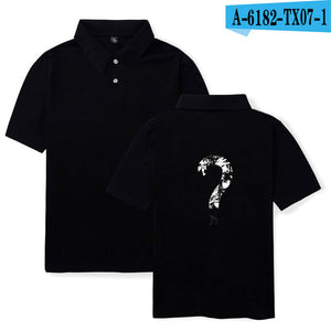 2018 New 100% Cotton Letter Printed Polo Shirts Men and Women Fashion Cool Xxxtentacion Short Sleeve Best Friend Polo Shirts