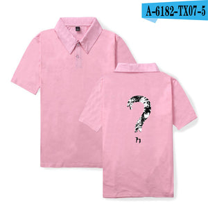 2018 New 100% Cotton Letter Printed Polo Shirts Men and Women Fashion Cool Xxxtentacion Short Sleeve Best Friend Polo Shirts