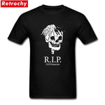 Vintage Style Streetwear R.I.P. XXXTentacion T Shirts Men Brand Design Short Sleeved  Boys Tees Shirt Dropship Wholesalers